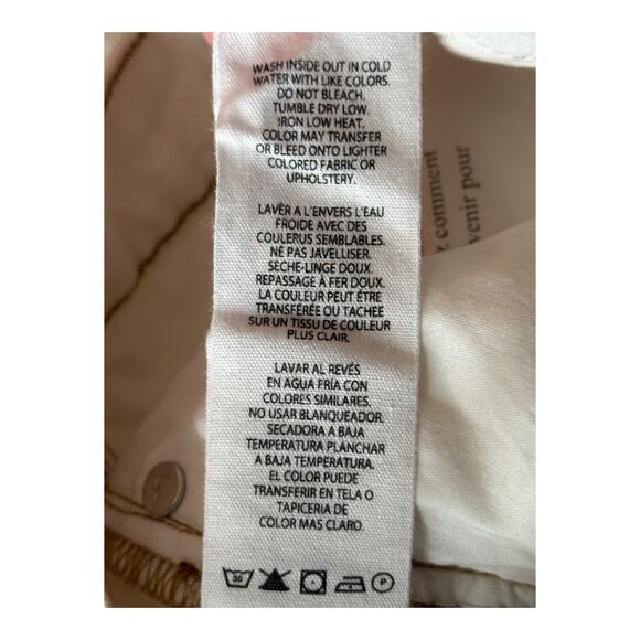 Frame Denim Le Slouch oversized jeans cream size 26 - Picture 6 of 7